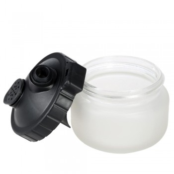 Cleaning Pot Tattoo Tool Paint Supply Manicures Airbrush Holder Filter Jar Bottle Stabilizer Station Glass set Bottles Repair