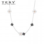 TENY Swa LATISHA Wears Necklace Sterling Silver Original 1:1 High Quality Women Jewelry First Choice Free Package Mail
