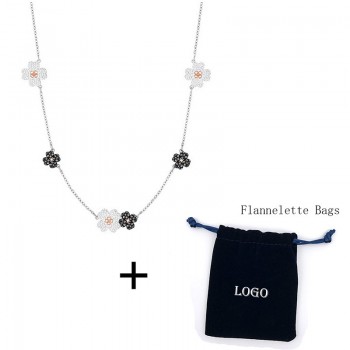 TENY Swa LATISHA Wears Necklace Sterling Silver Original 1:1 High Quality Women Jewelry First Choice Free Package Mail