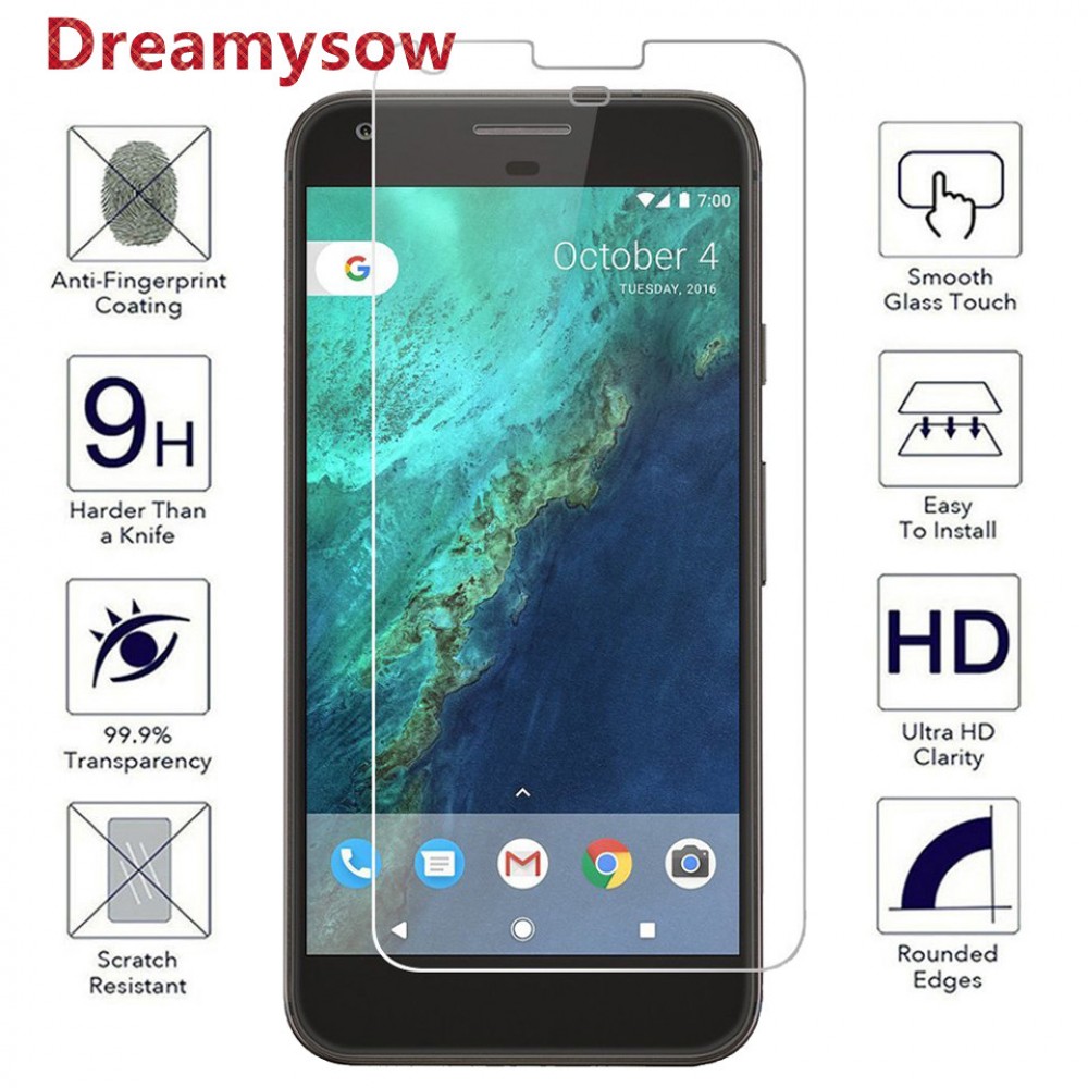 9H 0.3mm Thick 2.5D Premium Tempered Glass Film for Google Pixel XL Pixel 2 2XL Pixel 3 3XL Screen Protector Protective Film