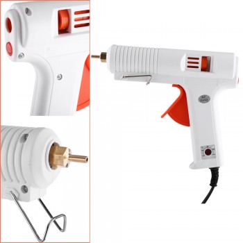 120W Adjustable Hot Melt Glue Gun 100-240V Electric Heat Temperature Graft Repair Heat Gun HandTool Fit 11mm Glue Stick