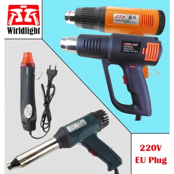 220V 300W 700W 1500W 2000W Heat Gun Industrial Electric Hot Air Gun Kit Professional Heatguns Shrink Wrap Blower Heater