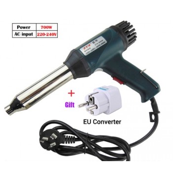 220V 300W 700W 1500W 2000W Heat Gun Industrial Electric Hot Air Gun Kit Professional Heatguns Shrink Wrap Blower Heater