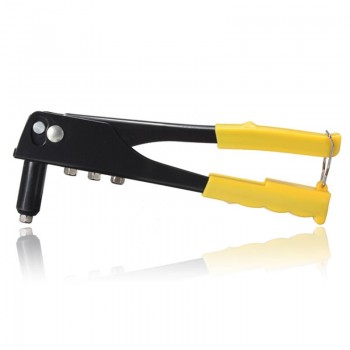 Pop Rivet Tool Riveter Gun with 60Pcs Steel Blind Rivets Repair Tools Kit Heavy Duty Hand Tool Set for Metal Woodworking