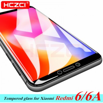 Redmi 6 6A Tempered glass for Xiaomi Redmi 6A glass Screen protector HCZCI High quality Protective film 2.5D HD Full Cover glass