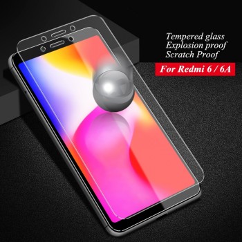 Redmi 6 6A Tempered glass for Xiaomi Redmi 6A glass Screen protector HCZCI High quality Protective film 2.5D HD Full Cover glass