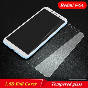 Redmi 6 6A Tempered glass for Xiaomi Redmi 6A glass Screen protector HCZCI High quality Protective film 2.5D HD Full Cover glass