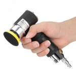 Mini Air Angle Sander 90 Degree Pneumatic Polishing Grinding Machine + 2inch 3inch Sanding Pad Air Angle Polisher Power Tools