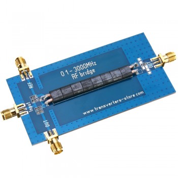 New RF SWR Bridge 0.1-3000 MHZ Return Loss Bridge Reflection Bridge Antenna Analyzer VHF VSWR Return Loss