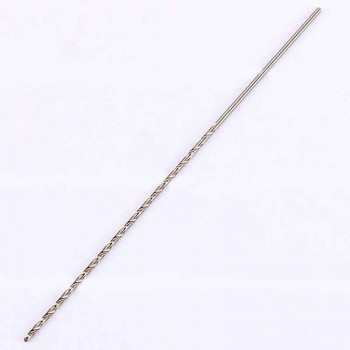 1pc Mayitr HSS Auger Twist Drill Bit Set 2/3/3.5/4/5 mm Diameter160mm Extra Long Straight Shank Drill Bits for Electric Drills