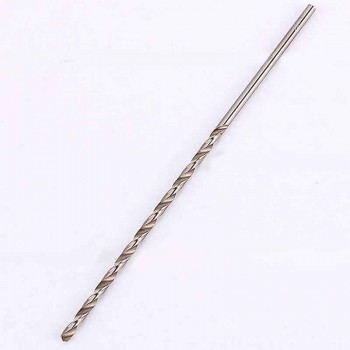 1pc Mayitr HSS Auger Twist Drill Bit Set 2/3/3.5/4/5 mm Diameter160mm Extra Long Straight Shank Drill Bits for Electric Drills