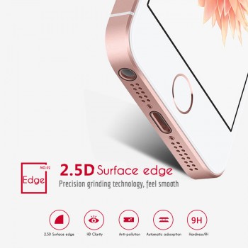 Wellzly 0.26mm 2.5D Protective Glass For iPhone 5S Tempered glass for iPhone 5 SE Screen Protector On Tempered Glass Film 9H HD