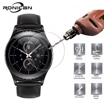 2 Pieces For Samsung Gear S3 Classic Tempered Glass Ultra Cltra 9H For Samsung Gear S3 Frontier Smartwatch Film Screen Protector