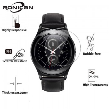 2 Pieces For Samsung Gear S3 Classic Tempered Glass Ultra Cltra 9H For Samsung Gear S3 Frontier Smartwatch Film Screen Protector