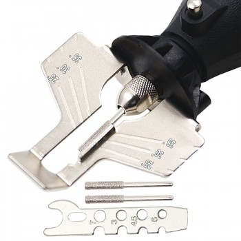 1 set Saw Sharpening Attachment Sharpener Guide Drill Adapter for Dreme drill Rotary accessories