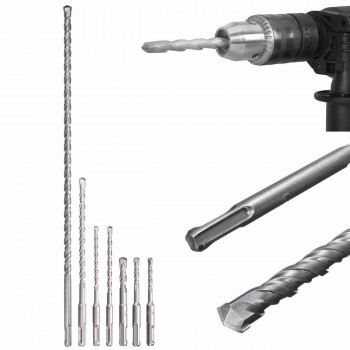 SDS MASONRY Drill Bit Tungsten Carbite Tip Desinged For Concrete /Brick Tipped Concrete Drilling Set Power Tool Accessories