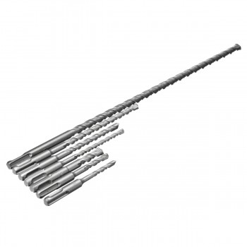SDS MASONRY Drill Bit Tungsten Carbite Tip Desinged For Concrete /Brick Tipped Concrete Drilling Set Power Tool Accessories