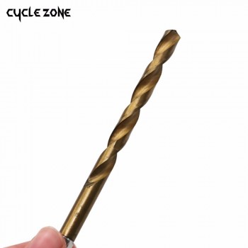 Pro 13pcs/lot HSS High Speed Steel Titanium Coated Drill Bit Set 1/4 Hex Shank 1.5-6.5mm High Quality For Electric Dril