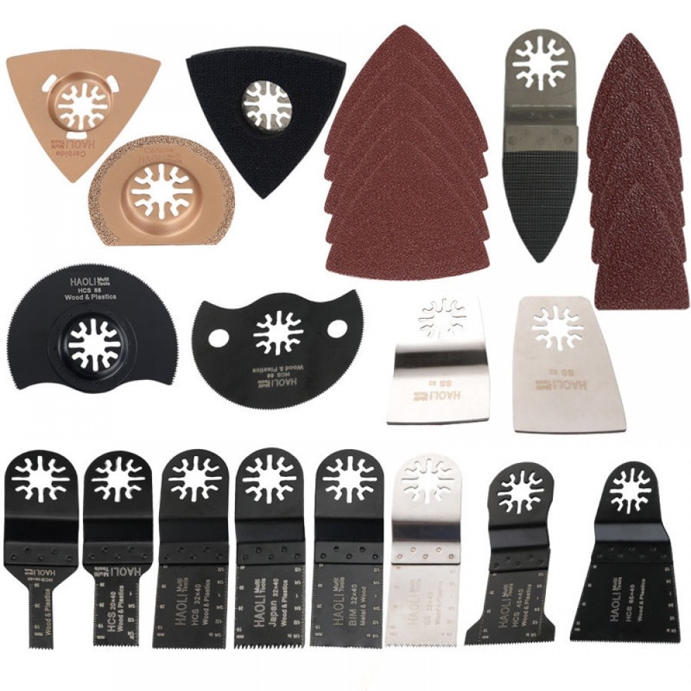 66pcs Oscillating Multi Tool Saw Blades for FEIN,BOSCH,Dremel,Makita Multitool