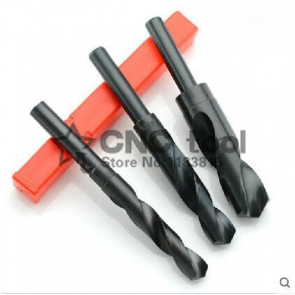1Pcs 12mm-40mm 1/2 inch Dia Reduced Shank HSS Twist Drill Bit (12/13/14/15/16/17/18/19/20/21/22/23/24/25/26/28/30/32/35/38/40mm)
