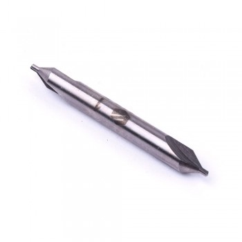 10PCS 1*3mm / 3*8mm HSS Center Drill Bit 2 Flutes 60 Degree Angle Countersink Drill Bits Tool for Hole Machining Reduces Error