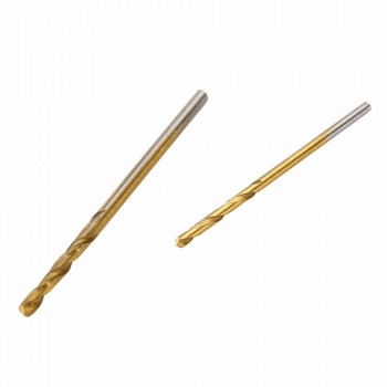 99pcs/set Titanium Coated Drill Bits High Speed Steel HSS Drill Bit Set Tool 1.5mm-10mm For Power Tools