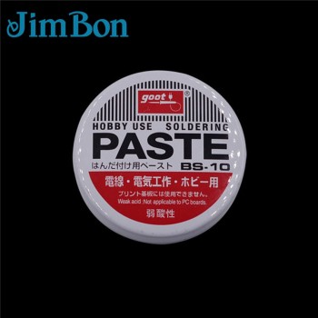 JimBon 1PC 10g Silver Weak Acid Soldering Solder Paste Solder Flux Grease Paste BS-10 4.5cm Semi Solid