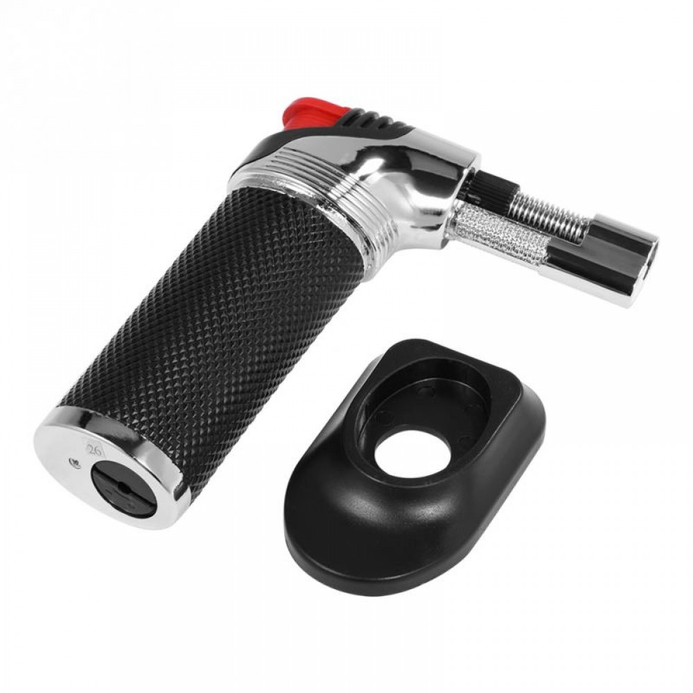 Adjustable Flame Butane Micro Torch Refillable Gas Cigar Lighter Ignition Blow Torch For Outdoor Barbecue Soldering Torch