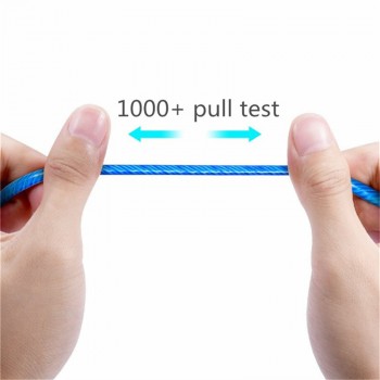 1M Glowing USB Cable For iPhone Cable Fast Charging Light Cable For Samsung Android Xiaomi Phone Charger Luminous Data Cord