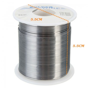 Solder Wire 200g 1.0mm Welding Wire Tin Wires 63/37 Rosin Core Solder Good Welding-ability Flux 1.8% for Electrician DIY HXS09