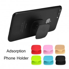 Adsorption Expanding Stand and Grip Mobile Phone Holder Smartphone Desk Stand for iPhone Xiaomi Redmi Stretch Finger Ring Holder