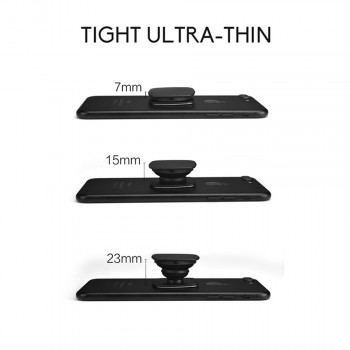 Adsorption Expanding Stand and Grip Mobile Phone Holder Smartphone Desk Stand for iPhone Xiaomi Redmi Stretch Finger Ring Holder