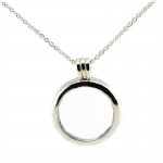 Trendy Necklaces amp; Pendants 925 Sterling Silver Medium Floating Locket Necklaces for Women Link Chain Necklaces Lovers Jewelry