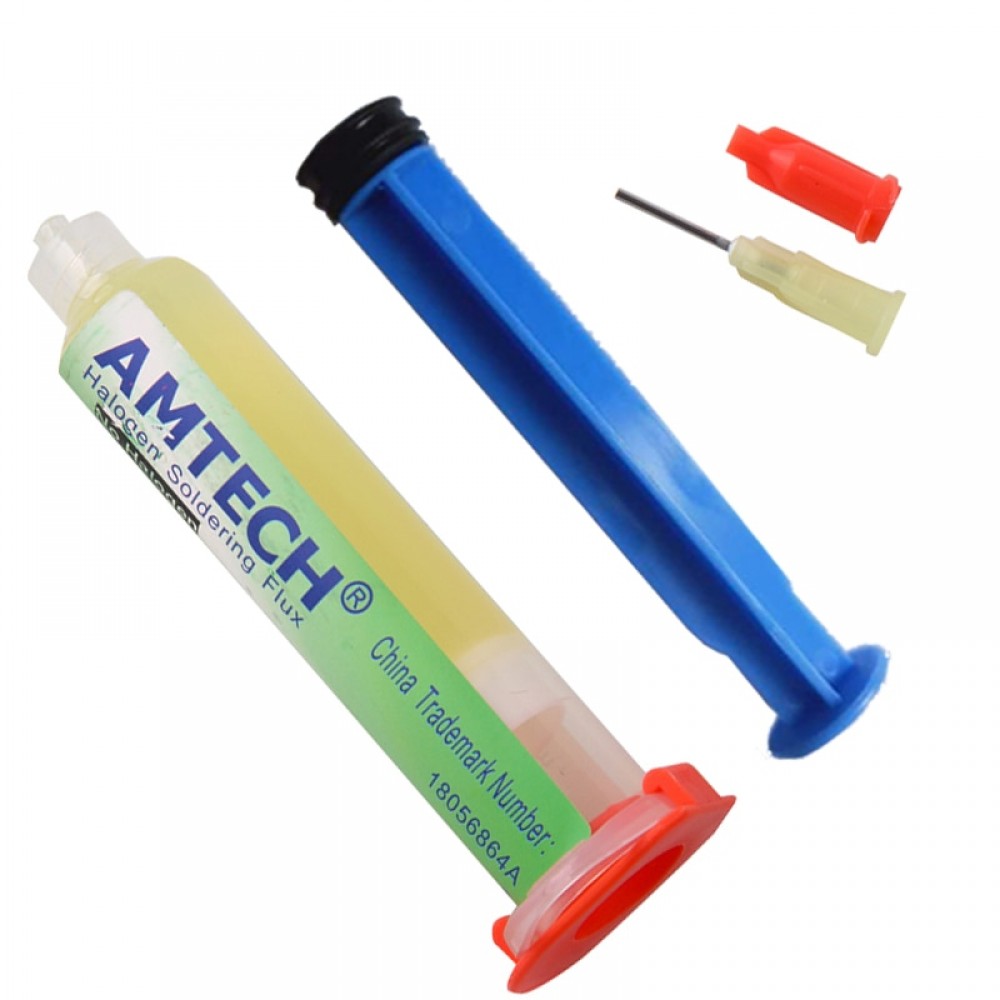 Solder Paste 100%Original AMTECH NC-559-ASM BGA PCB No-Clean Solder Paste Welding Advanced Oil Flux Grease 10cc Soldering Repair