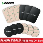 Ugreen Car Phone Holder Metal Plate Magnetic Disk Phone Stand Magnet Metal Plate Iron Sheets for Magnetic Car Phone Holder