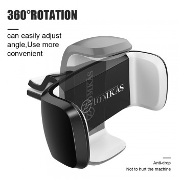 Tomkas 360 Degree Rotatable Car Phone Holder Universal Smartphone Mobile Phone Holder Stand Support Car Phone Stand Air Vent