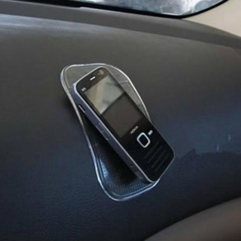 Car Anti Slip Mat Magic Sticky Pad Mobile Phone Holder For GPS MP3 MP4 Holder Car Dashboard Silica Gel Sticky Pad Anti-Slip #2