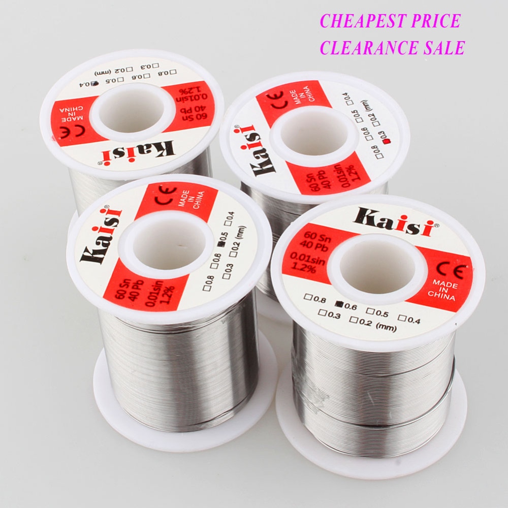 0.3mm-0.6mm Tin Rosin Lead Core Roll Solder Wire Kit For Precise Instrument Soldering Wire Cheapest Price Clearance Sale