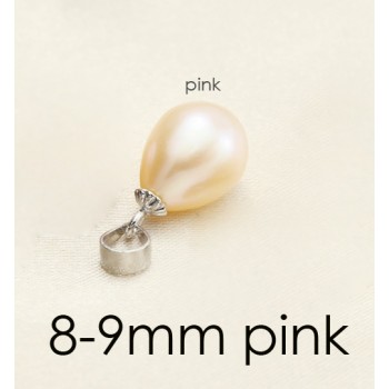 Freshwater Pearl Pendant Necklace 925 Silver Women,Real WhiteNatural Pearl Pendants Jewelry Daughter Birthday Best Gift P23