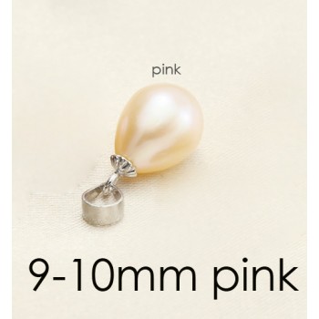 Freshwater Pearl Pendant Necklace 925 Silver Women,Real WhiteNatural Pearl Pendants Jewelry Daughter Birthday Best Gift P23