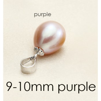 Freshwater Pearl Pendant Necklace 925 Silver Women,Real WhiteNatural Pearl Pendants Jewelry Daughter Birthday Best Gift P23