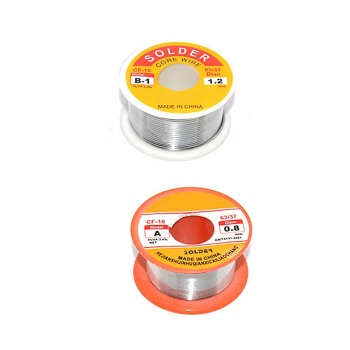 0.3/0.4/0.5/0.6/0.8/1/1.2/1.5/2.0mm 50/100g  2.0%  Tin Lead Tin Wire Melt Rosin Core Solder Soldering Wire Roll