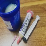 100g Solder Paste Lead Free Welding Advanced Oil Soldering Flux NC-559-ASM+10cc 559 solder paste+piston+needles   for BGA PCB