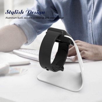 FLOVEME Metal Aluminum Charger Stand Holder for Apple Watch Bracket Charging Cradle Stand for Apple Watch Holder Stand