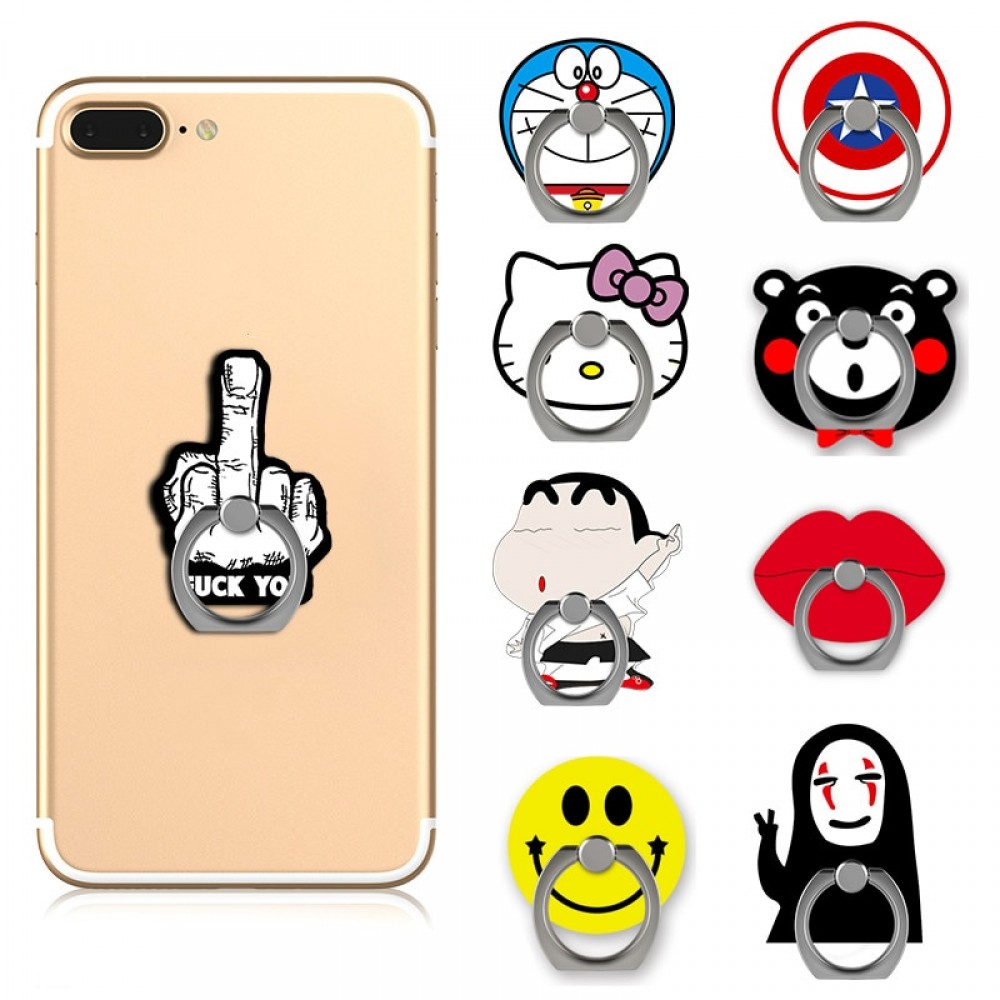 hello kitty Universal Stent Accessories Mobile Phone Holder Stand Finger Ring Magnetic For cute Cell Smart Phone ring holder