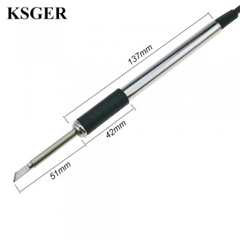 KSGER Soldering Station DIY Kit STM32 2.1S OLED 1.3 Display Temperature Controller Digital Electronic Welding Iron T12 Iron Tips