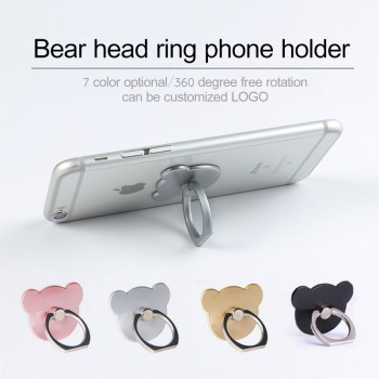 Bear toy Mobile Support ring stand Phone Smartphone Desk stand Grip Mount Holder For iphone XS MAX phone ring holder accesorios