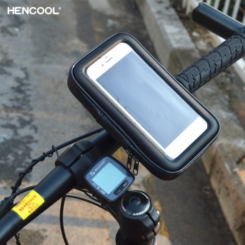 Motorcycle Bicycle Mobile Cell Phone Holder Stand Support For iPhone X 8 7 5 SE 6S 6 Plus GPS Bike Holder Waterproof Case Bag