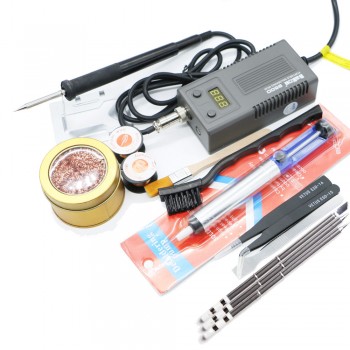 Bakon BK950D Welding Solder Soldering Iron 220/110 50W Internal Heating Type Welding Tool trinity digital display and T13 heater