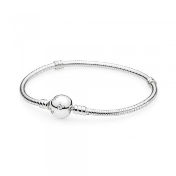 FAHMI 100% 925 Sterling Silver 1:1 MOMENTS Two-Tone Signature SPARKLING HEART Pink POETIC BLOOMS WILDFLOWER MEADOW Bracelet